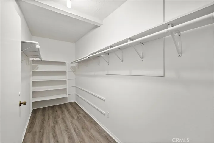 Huge walk in closet