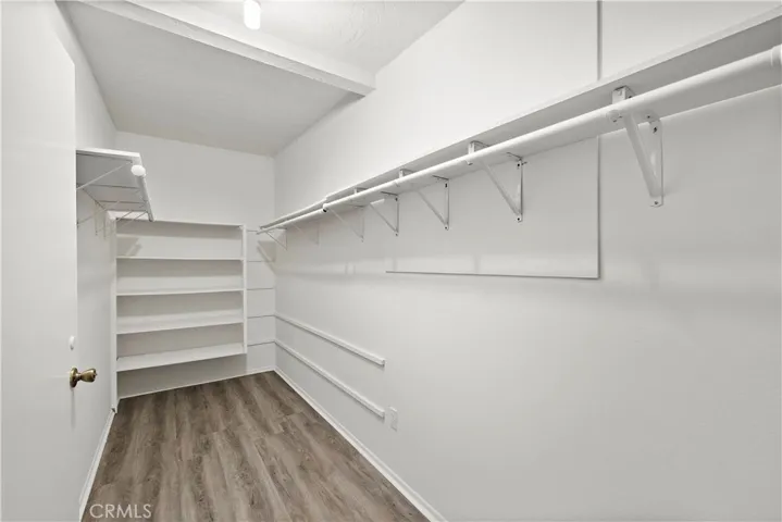 Huge walk in closet