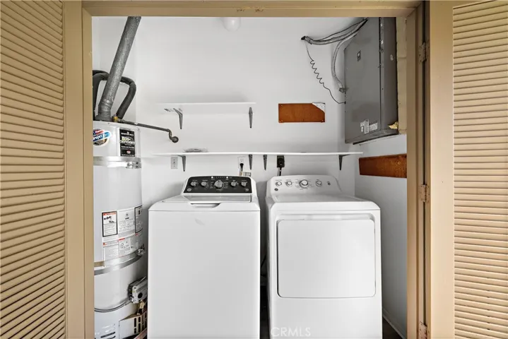 Washer & Dryer closet