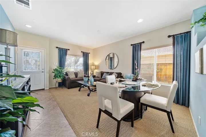 Dining area & Living Room