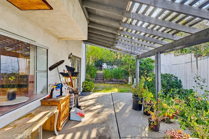 Back Patio and garden