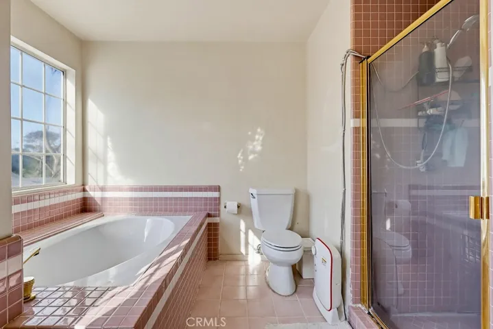 Master bath Oval tub