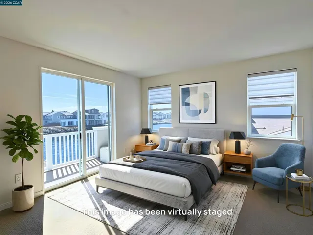 Primary Bedroom - Virtually Staged