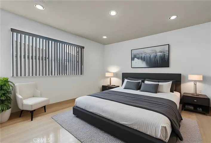 Primary room- virtually edited and staged