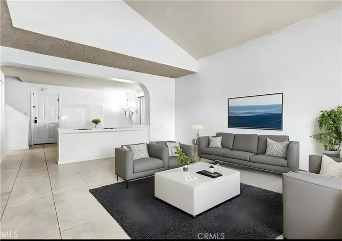 Living room - Photo has been virtually edited and staged