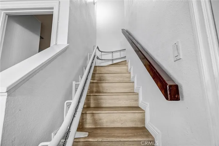 Stairway with chairlift for accessibility