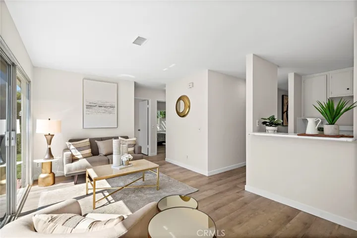 Family room soaked in natural light