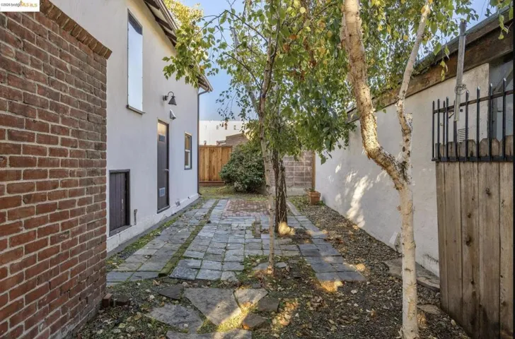 Fenced backyard featuring a patio area