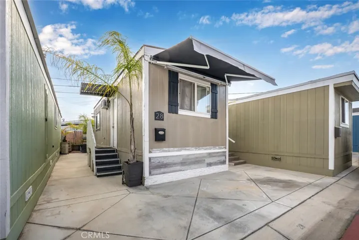 Dedicated oversized parking space