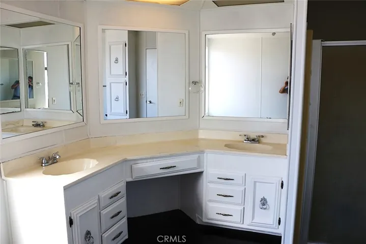 Master bath mirrors