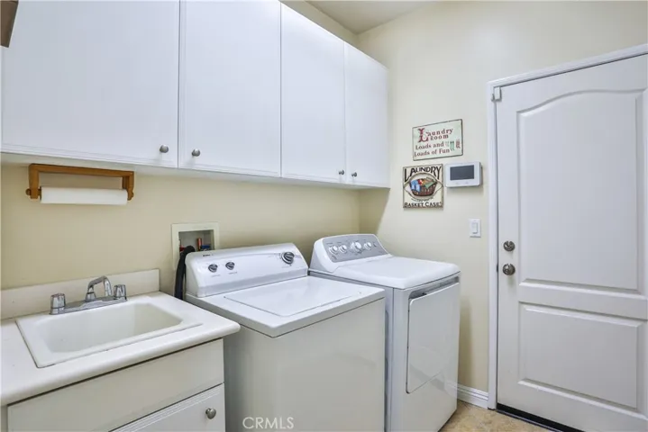 Spacious Downstairs Laundry Room