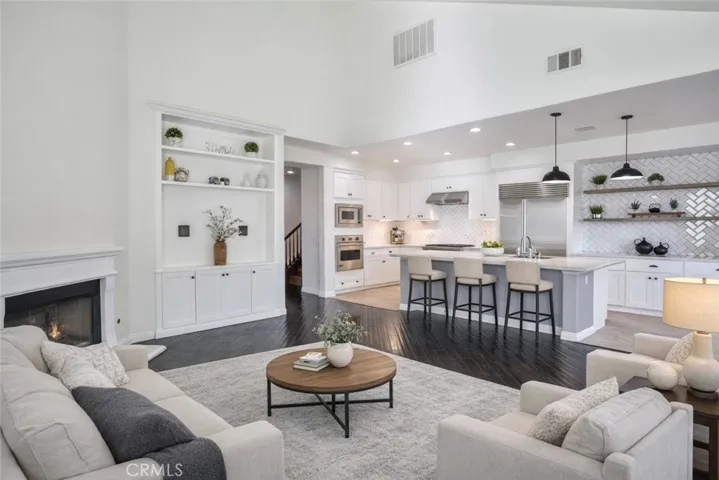 Family Room - Virtually Staged