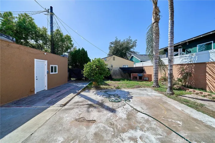 back yard