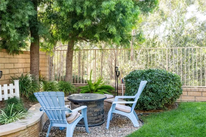 Firepit in Backyard