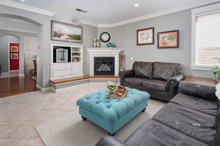 Family Room with Fireplace