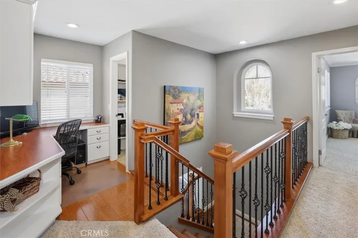 Upstairs Office and Walk In Closet