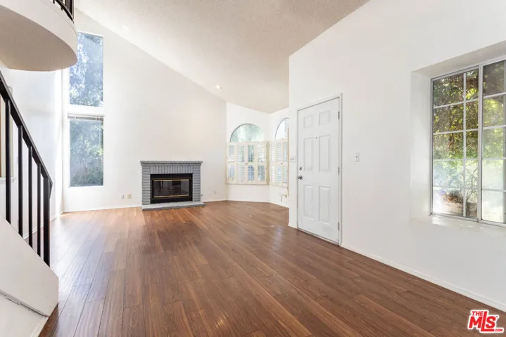 Living Room to Fireplace