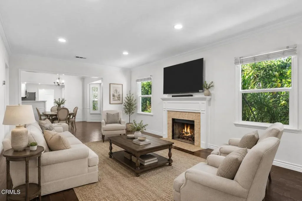 Living Room-Virtually Staged