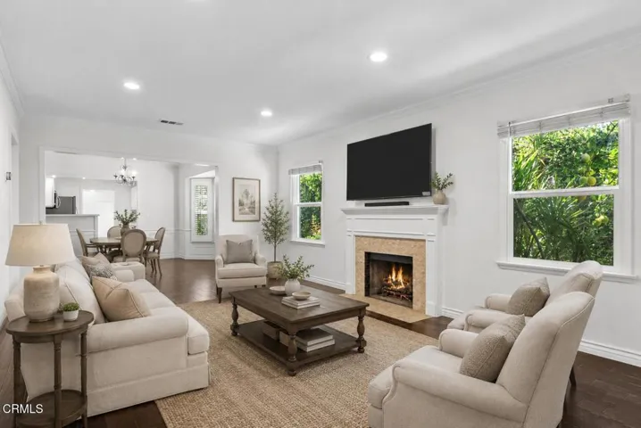 Living Room-Virtually Staged