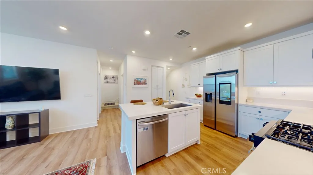 Transition form Dining Area to Living Room
