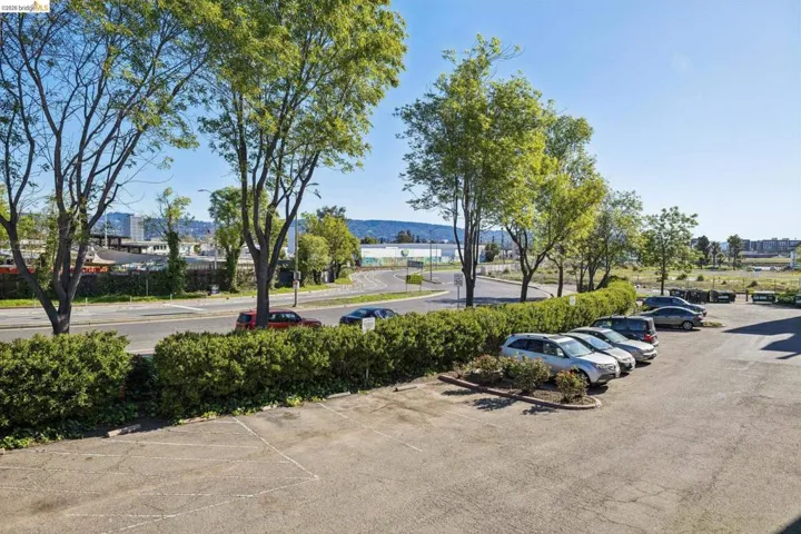 Uncovered parking lot, plenty of guest parking