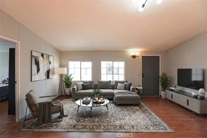 Living room virtual staging