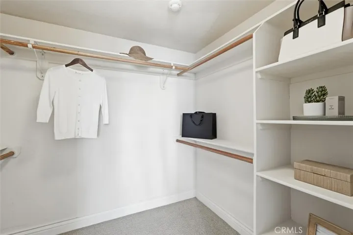 Primary closet