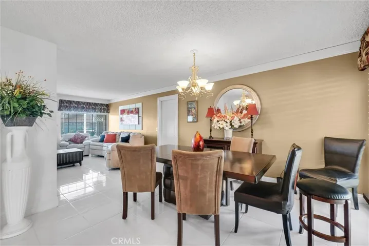 Dining area looking into Living room