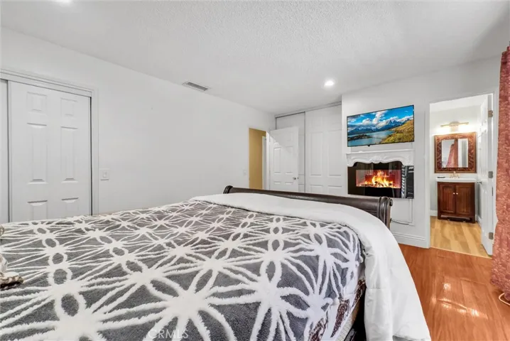 Side view of Primary Bedroom