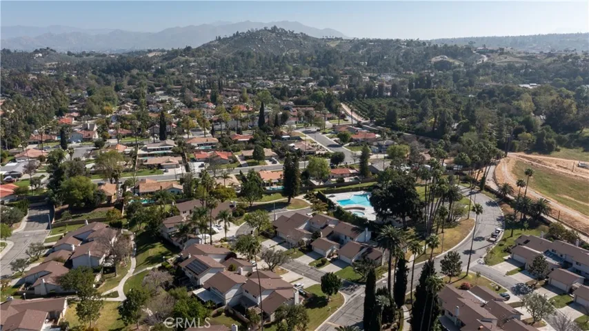 Aerial view of home within the community