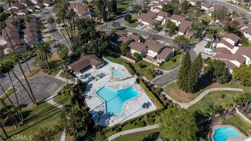 Community pool and cabana