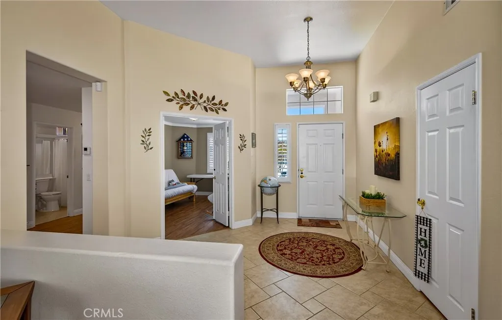 front door, entrance area