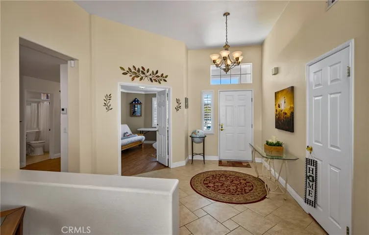 front door, entrance area