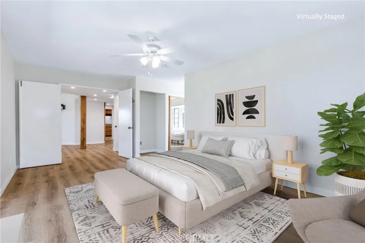 Restful space to help you unwind at the end of the day. Photo has been virtually staged.