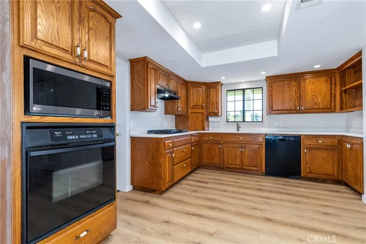 The well-appointed kitchen offers plenty of space to easily have multiple people in the kitchen at the same time