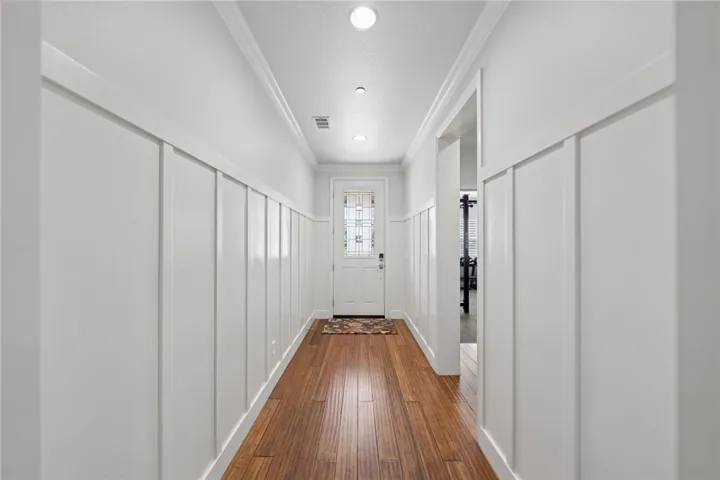 Hallway to front door