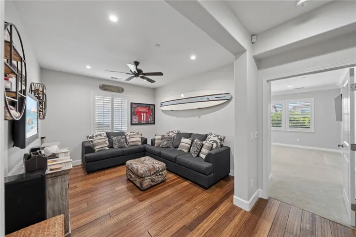 upstairs loft area