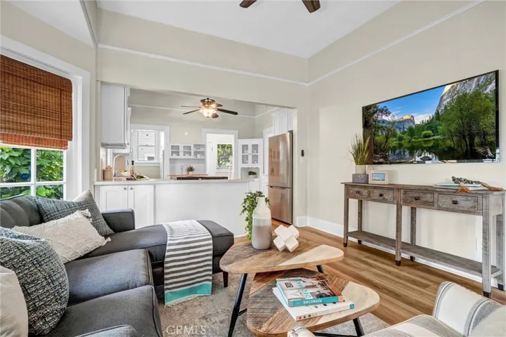 Front House Living Area and Kitchen