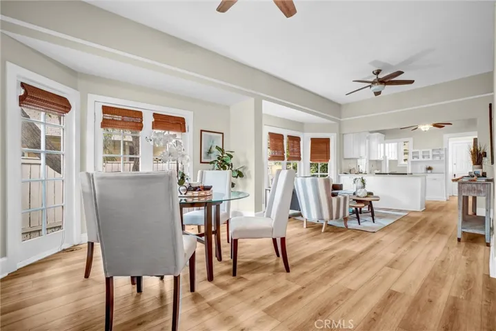 Front House Dining and Living Area