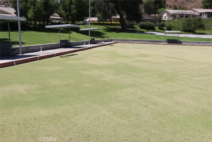 Friendly Valley Lawn Bowling area