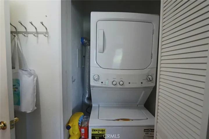 Laundry Closet in Hallway