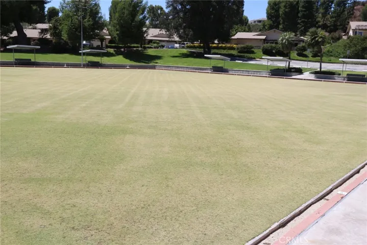 Friendly Valley Lawn Bowling area