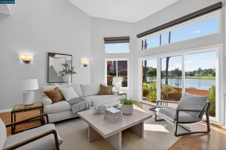 Lake views from great room