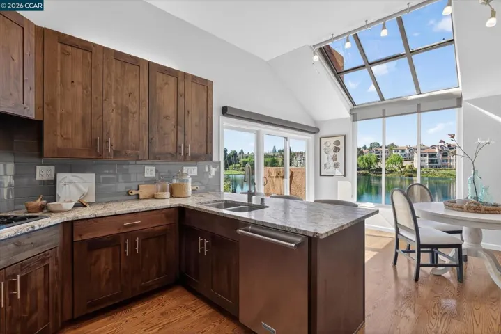 Gourmet kitchen - fabulous prep area, lots of storage.