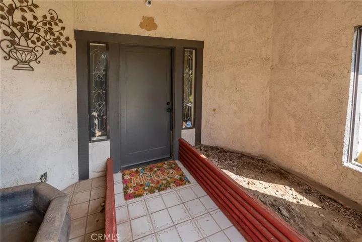 Main home front door