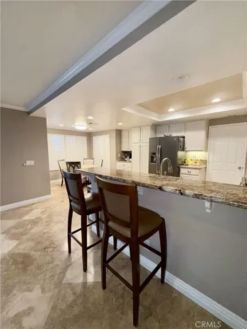 Kitchen with counter top