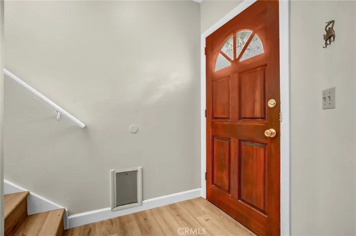 Rear Unit entryway
