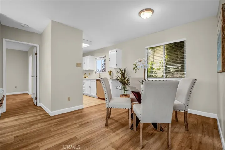 Rear Unit Dining Area
