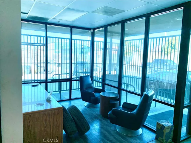 Reception area.