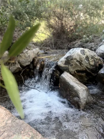 Stream behind Land and gate